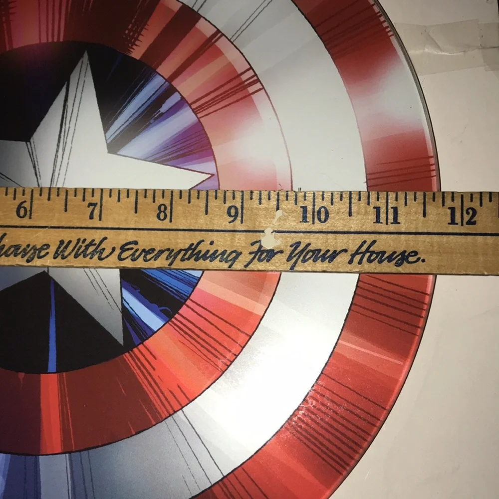 NIB Captain America Glass Cutting Board